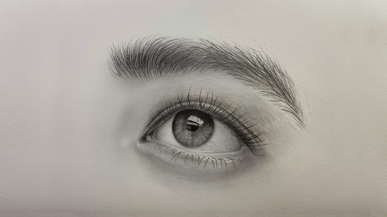 Eye Drawing Sketchbook by Abhishek