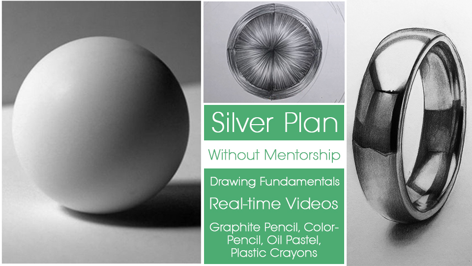 Silver Plan – Drawing for Beginners – Lifetime Access
